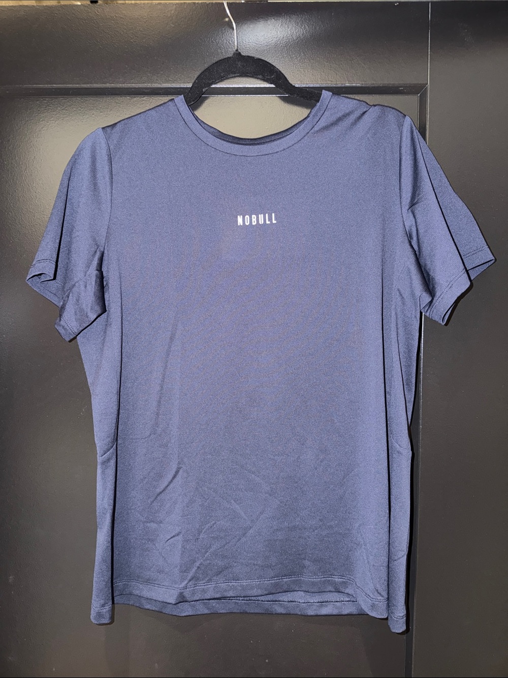 NOBULL Men's Dark Navy Short-Sleeve Performance Tee